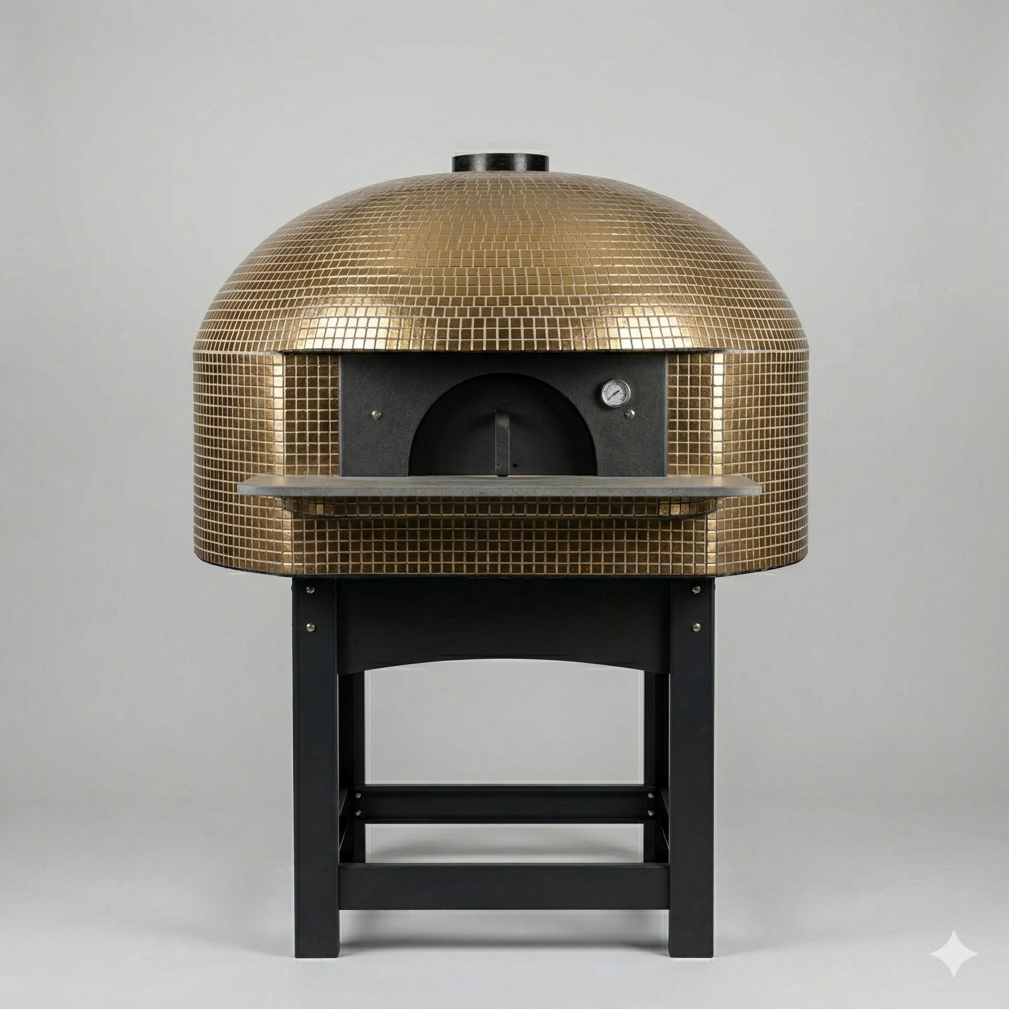 RealBosco 130 cm Gas - Mosaico Normale Oro